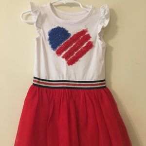 2T Red, White, and Blue Dress